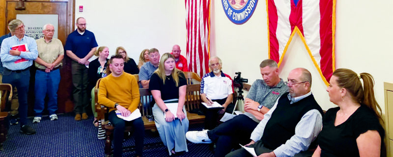 Commissioners discuss homestead property tax exemption